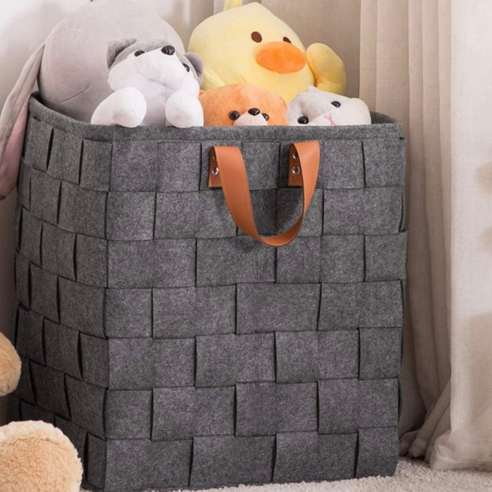 •NEW• XL Storage/Organization Felt Basket